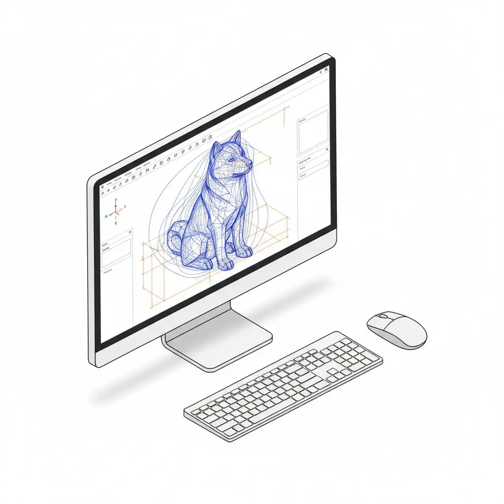 3Dデータ解析とCAMソフトウェアによる切削パスのシミュレーション工程