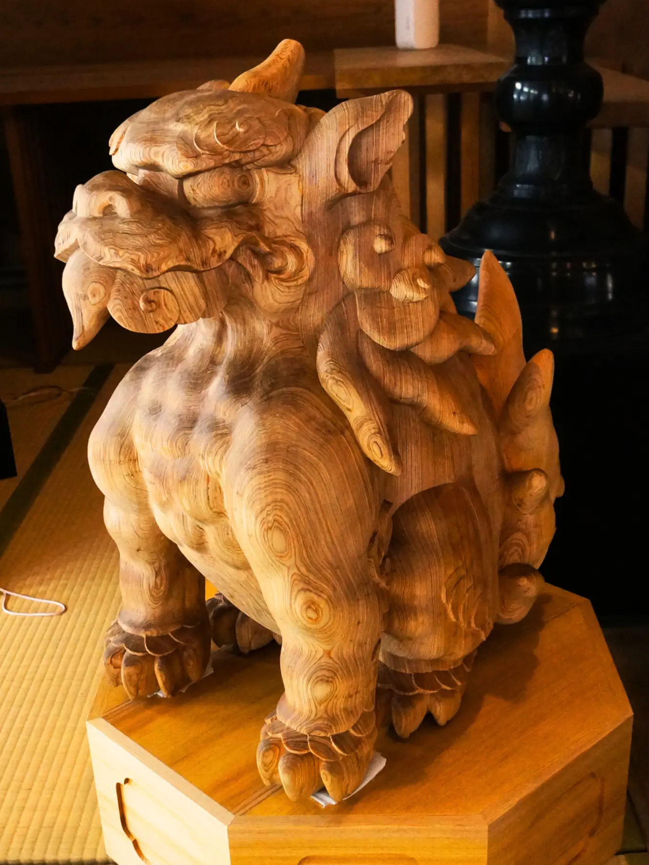 神社の狛犬の復元・木製レプリカ製作(大型CNC切削加工実例) - ULTRA CNC FABRICATION加工実績